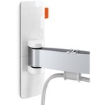 Vogel's WALL 3145 White - support TV orientable 180° et inclinable +/- 10° - 19-43 - 15kg max.