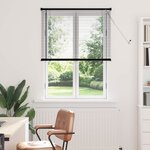 vidaXL Store Vénitien Réglable Noir 150 x 80 cm PVC