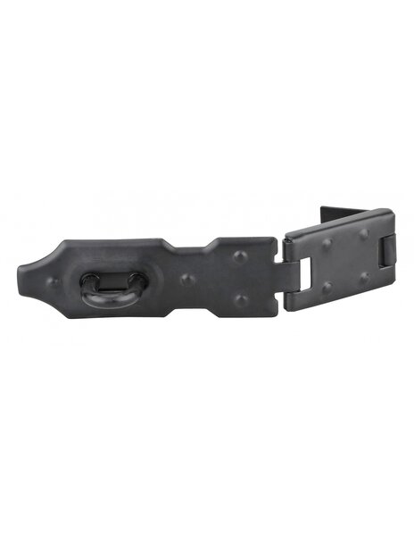 Serrurerie de Picardie - Porte cadenas à recouvrement  120mm  acier avec vis de pose