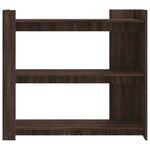 vidaXL Table console chêne marron 100x35x90 cm bois d'ingénierie