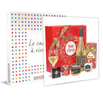 Smartbox - coffret cadeau - assortiment de terrines  foie gras  chocolats et vin les ducs de gascogne