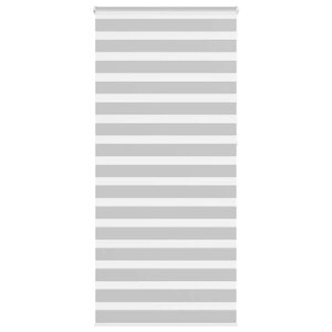 vidaXL Store zèbre gris clair largeur du tissu 100 9 cm polyester