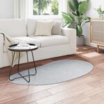 vidaXL Tapis Gris 80 x 150 cm Polyester