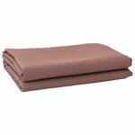 vidaXL Toile de rechange pour store banne Marron 10 x 1.6 m tissu