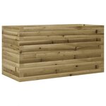 vidaXL Jardinière 90x40x46 cm bois de pin imprégné