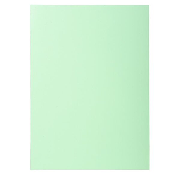 Paquet de 100 Sous-chemises SUPER 60g 22x31cm Vert Clair EXACOMPTA