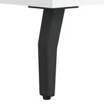 vidaXL Buffet blanc 34 5x34x90 cm bois d'ingénierie