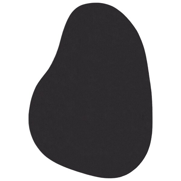 vidaXL Tapis Noir 160 x 230 cm Polypropylène