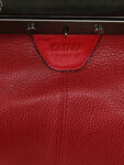 Sac de voyage diligence en cuir - KATANA - Authentic vintage - 52 CM - 83252-Rouge