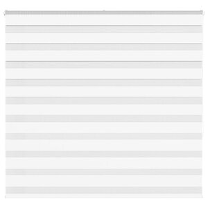 vidaXL Store zèbre blanc 165x150 cm largeur du tissu 160 9cm polyester