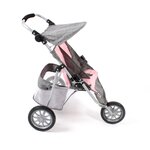 Bayer Chic 2000 697-15 - Poussette Jogger pour poupées jumelles - Coloris 15