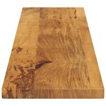 vidaXL Dessus de table 180x30x2 5cm rectangulaire bois massif manguier
