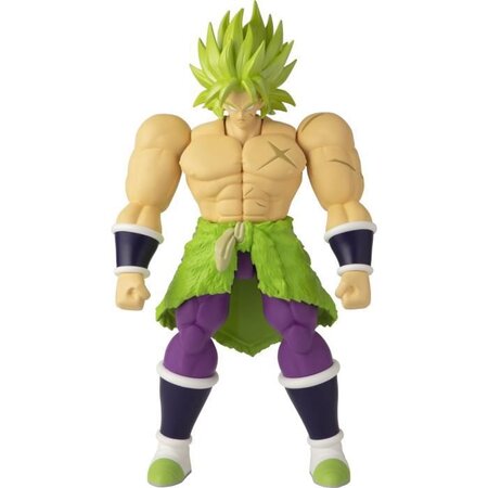 Dragon ball super - figurine géante super limit breaker 30 cm - broly du film