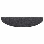 vidaXL Tapis d'escalier auto-adhésifs 15 pièces 80 x 24 5 x 3 5 cm