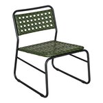 Ensemble de bistrot avec table basse et 2 chaises vert noir 03_0009407