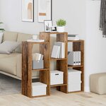 vidaXL Buffet Bois ancien 90 x 30 x 90 cm