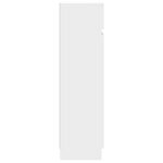 vidaXL Armoire à chaussures blanc 100 5x28x100 cm bois d'ingénierie