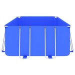 Vidaxl piscine avec cadre en acier 540x270x122 cm bleu