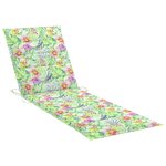 vidaXL Chaise longue pour 2 personnes avec coussins Bambou