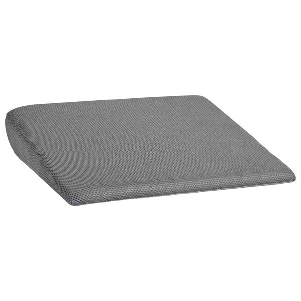 vidaXL Coussin d’assise Gris 39 x 38 x 8 5 cm