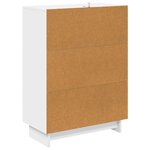 vidaXL Armoire à tiroirs 66 x 34 5 x 90 cm Bois d'ingénierie