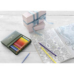 Crayons de couleur POLYCHROMOS,boîte d'atelier FABER-CASTELL