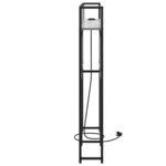 vidaXL Tête de lit de rangement Sonoma gris 135 cm Bois d'ingénierie