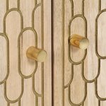 vidaXL Buffet 60x33x100 cm bois de manguier massif