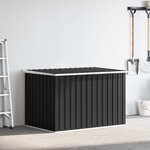 vidaXL Boîte de rangement de jardin Anthracite 171x99x93 cm