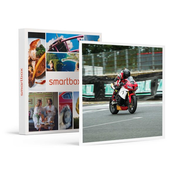 SMARTBOX - Coffret Cadeau Stage de pilotage moto sur le circuit de Haute Saintonge -  Sport & Aventure