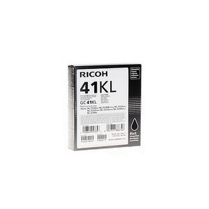 Cartouche gel noir 405765 gc41kl 600 pages aficio sg 2100/3110 ricoh