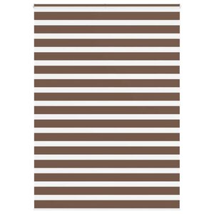 vidaXL Store zèbre marron 165x200cm largeur du tissu 160 9cm polyester