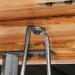 vidaXL Ensemble de bar 3 Pièces Teck recyclé massif