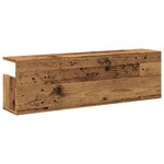 vidaXL Armoire murale 100x20x30 cm vieux bois bois d'ingénierie