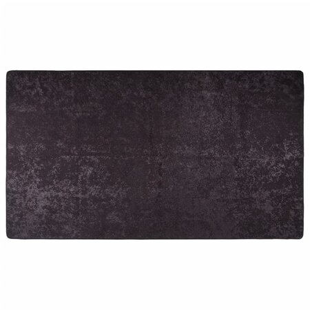 vidaXL Tapis lavable antidérapant 190x300 cm Anthracite