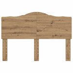 vidaXL Tête de lit Chêne artisanal 160 cm Bois d'ingénierie