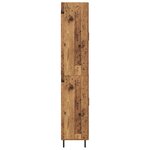 vidaXL Haut Armoire avec tiroir Bois Ancien 69 5 x 34 x 180 cm