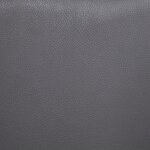 vidaXL Chaise longue Gris Similicuir