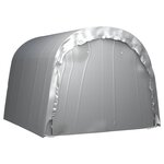 vidaXL Tente de rangement 300x300 cm Acier Gris