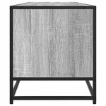 vidaXL Meuble TV sonoma gris 180 5x40x46 cm bois d'ingénierie