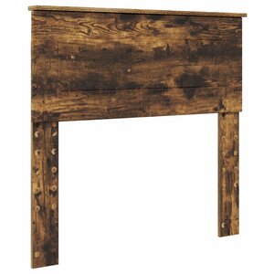 vidaXL Tête de lit Chêne fumé 80 cm Bois d'ingénierie