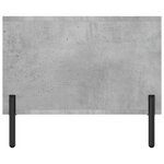 vidaXL Table basse gris béton 102x50x40 cm bois d'ingénierie