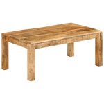 vidaXL Table basse 100x55x40 cm bois de manguier massif