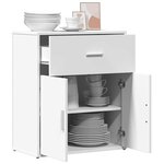 vidaXL Buffet blanc 60x31x70 cm bois d'ingénierie