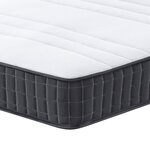 vidaXL Matelas à ressorts bonnell moyen 90x190 cm
