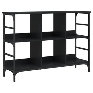 vidaXL Buffet noir 102x32x73 5 cm bois d'ingénierie