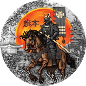 Pièce de monnaie en Argent 5 Dollars g 62.2 (2 oz) Millésime 2025 Warrior's Path HATAMOTO (PRÉCOMMANDE)