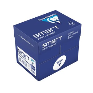 Ramette 500 Feuilles Smart 70g A4 210x297 mm Blanc x 5 CLAIREFONTAINE