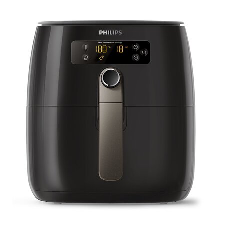 Philips Avance Collection Airfryer Friteuse Saine Noir 1500W HD9741/10