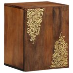 vidaXL Cabinet de Salle de Bain Montage mural Marron 38 x 33.5 x 48 cm